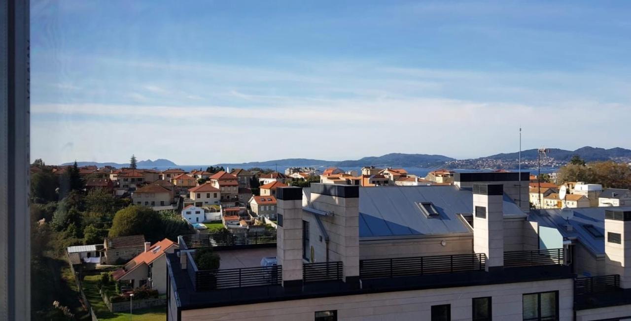 Ferienwohnung Piso Miracies- Wifi- Parking- Vistas Ria De Vigo Exterior foto